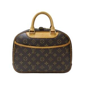 Louis Vuitton Trouville Monogram Brown Handbag Classic